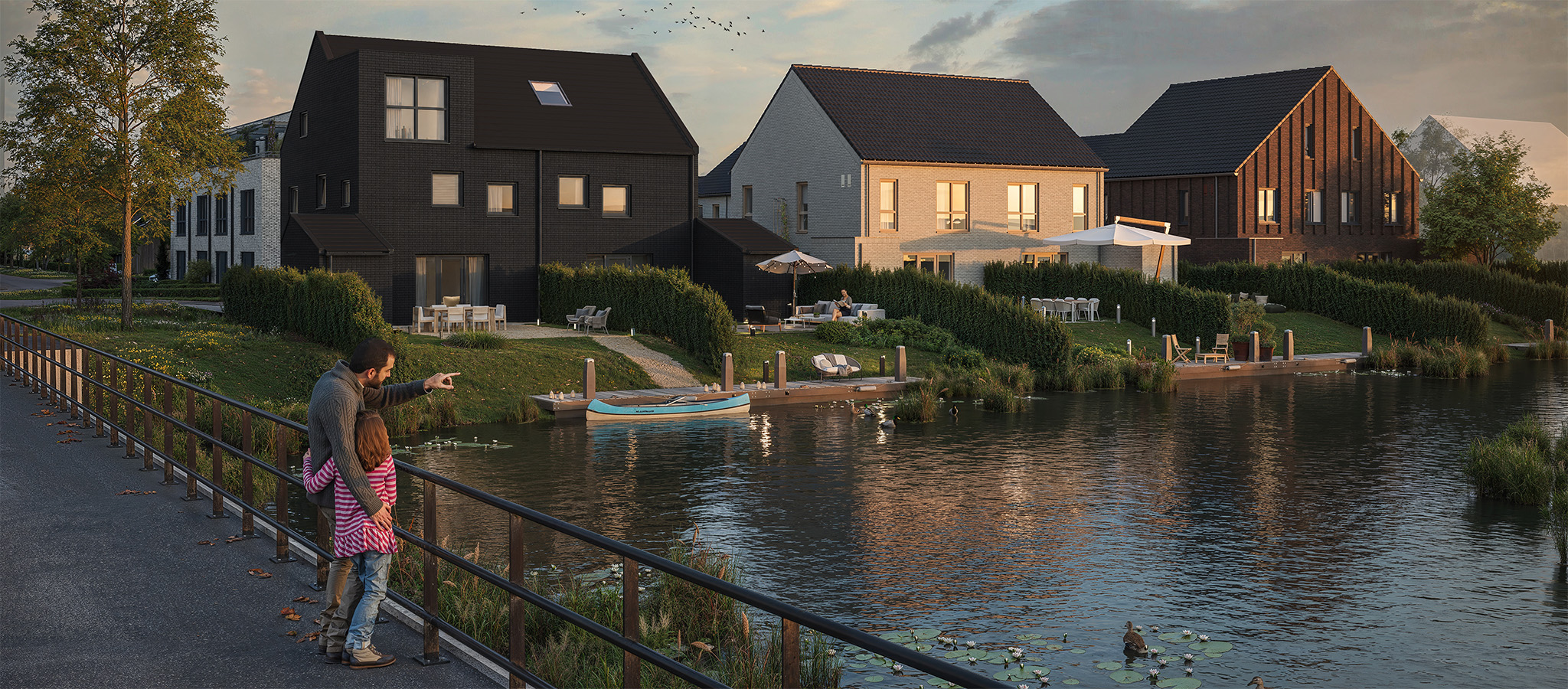 Nieuwbouw Reeve Haveneiland Exterieur 14 Type B1, E1a & E2 Bnr 35 Tm 40 2048 900
