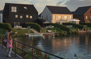 Nieuwbouw Reeve Haveneiland Exterieur 14 Type B1, E1a & E2 Bnr 35 Tm 40 2048 900